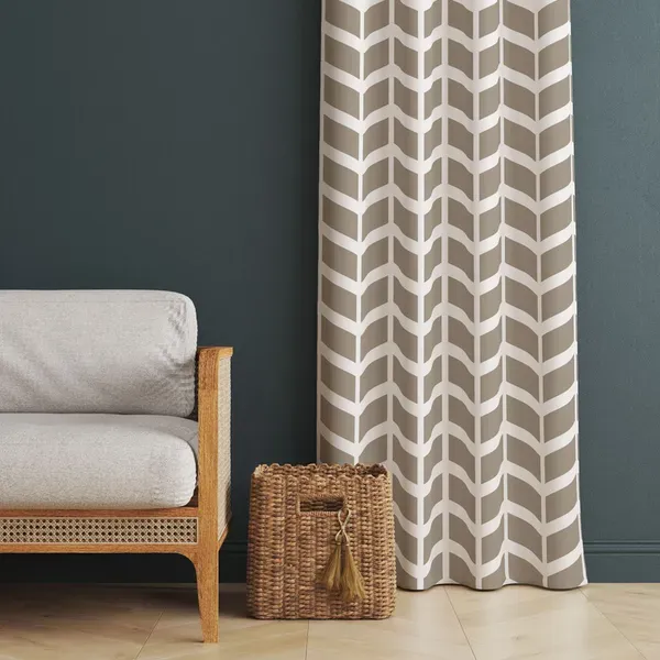 Pack_Of_2-_Polyester_piece_Grey_and_yellow_printed_Heavy__European_semi_transparent_Curtains_Grommet_Curtain?for?Living?Room