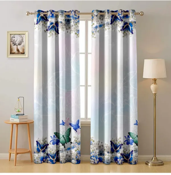 Pack_Of_2-_Polyester_piece_Blue_floral_printed_Heavy__European_semi_transparent_Curtains_Grommet_Curtain?for?Living?Room