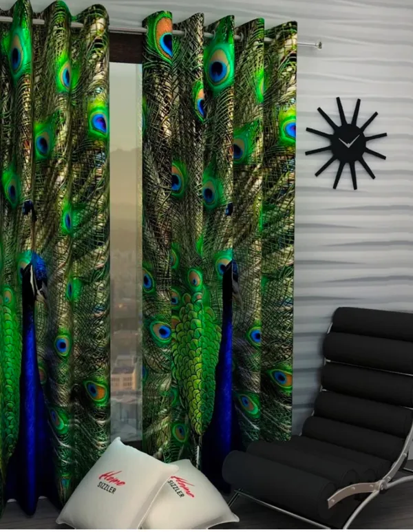 Pack_Of_2-_Polyester_piece_Peacock_printed_Heavy__European_semi_transparent_Curtains_Grommet_Curtain?for?Living?Room