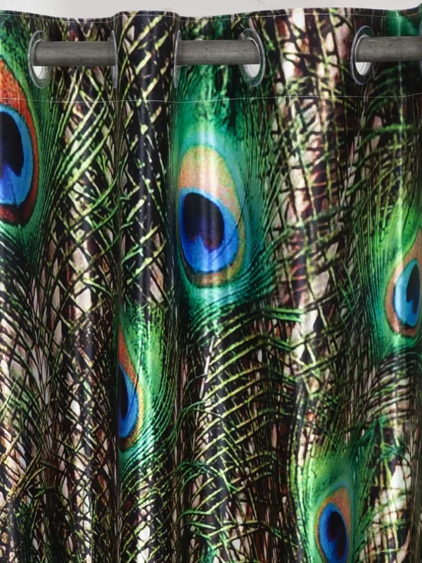 Pack_Of_2-_Polyester_piece_Peacock_printed_Heavy__European_semi_transparent_Curtains_Grommet_Curtain?for?Living?Room
