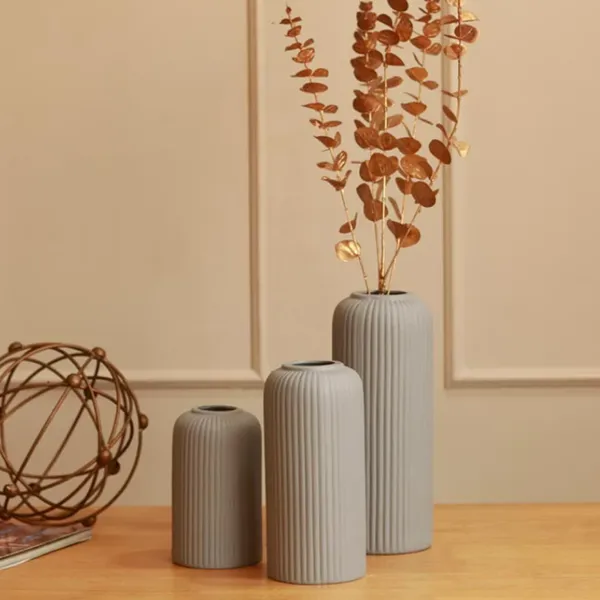 Modern_Ceramic_Flower_Vase_for_Living_Room_|_Set_of_3_PCS_|_Grey