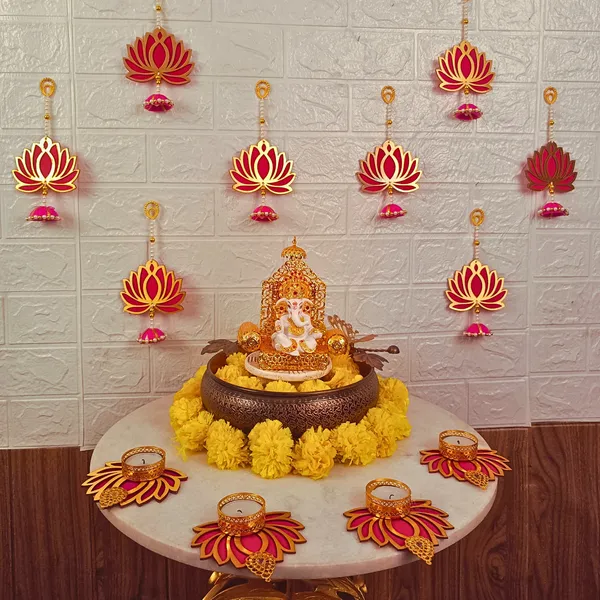 Decorative_Hanging_Lotus_with_Jhumka,_wall_decor,_Set_of_12pcs_PINK