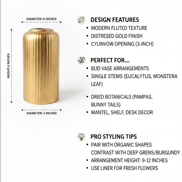 Modern_Ceramic_Flower_Vase_Gold_-_6"(Small_-Without_Flower)