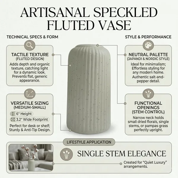 Modern_Ceramic_Flower_Vase__Text_White-_6"(Small_-Without_Flower)
