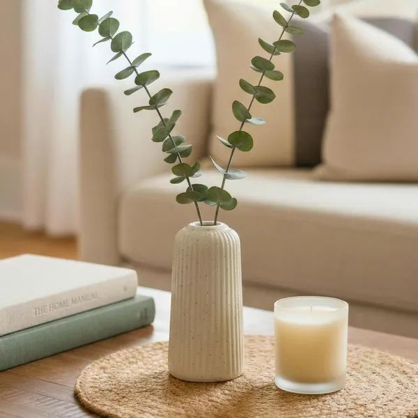 Modern_Ceramic_Flower_Vase__Text_White-_6"(Small_-Without_Flower)