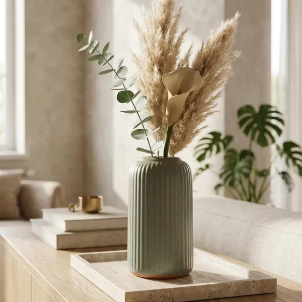 Modern_Ceramic_Flower_Vase___Sage_Green-_6"(Small_-Without_Flower)