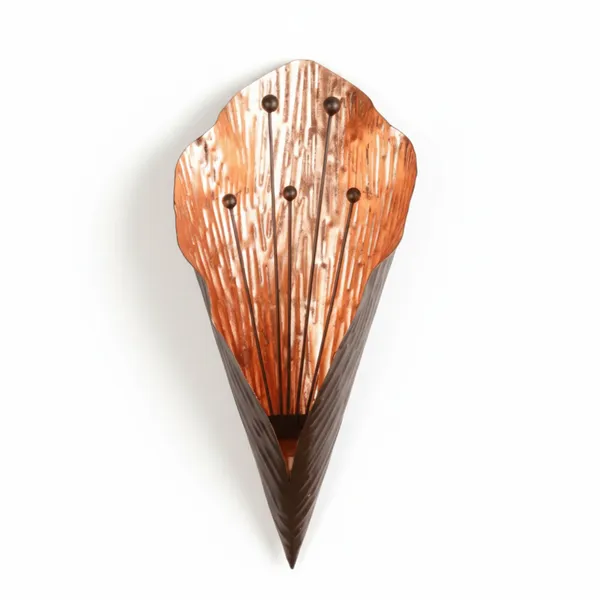 Tulip_Wall_Candle_Holder_Copper_Leafing_12"