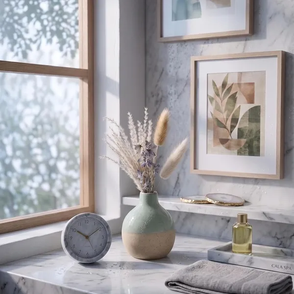 Vase__Two-Tone_Ceramic_Bud_Vase_Sage_Grey_&_Sandy_Beige_Matte-_4.5"(Small_-Without_Flower)