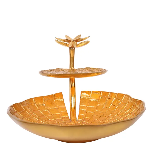 Double_layer_Aluminum_lotus_Bowl