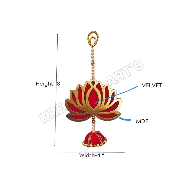 Hanging_Lotus_Toran_for_Entrance_Door_pack_of_1(Pink)