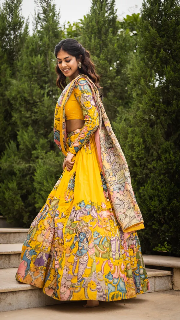 Yellow_Silk_Cotton_Brindavan_Lehenga_Choli_Set_for_Women_&_Girls