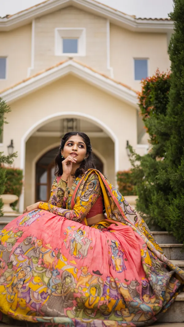 Pink_Silk_Cotton_Brindavan_Lehenga_Choli_Set_for_Women_&_Girls