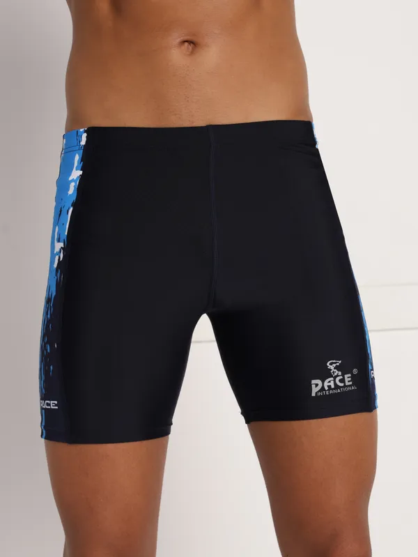 Navy_Blue_&_Firoji_Compression_Tights_For_Men