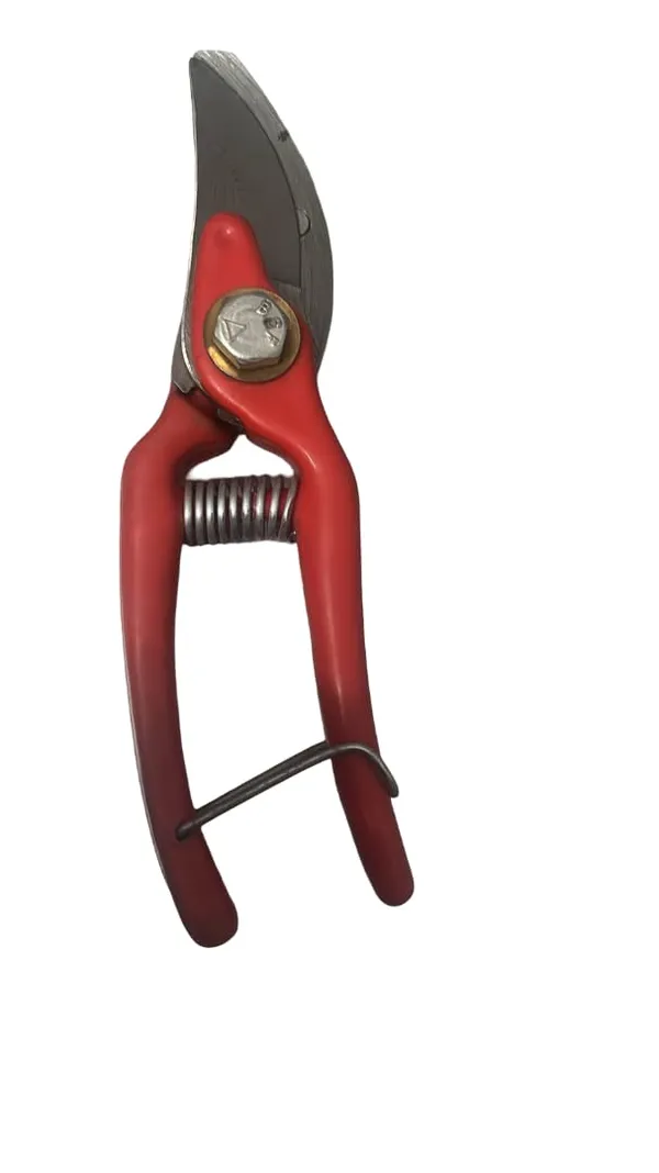 Garden_Pruning_Secateurs,_Sharp_Carbon_Steel_Blade,_Spring_Action,_Heavy_Duty_Hand_Pruner,_Safety_Lock,_Ergonomic_Non-Slip_Grip,_for_Cutting_Plants