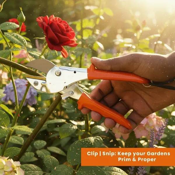 Garden_Pruning_Shears_|_Stainless_Steel_Bypass_Secateurs_|_Ergonomic_Non-Slip_Handle_with_Safety_Lock_|_Hand_Pruner_for_Gardening,_Plant_Cutting,_Trimming_Branches,_Flowers_&_Shrubs