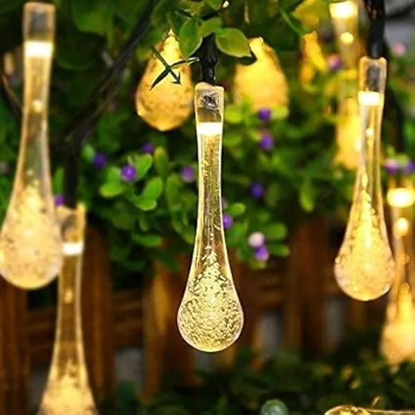 RSP_Candela_Water_Drop_String_Ball_Light_16_LED_Outdoor_String_Lights_Waterproof_Crystal_Water_Drop_Fairy_Lights,_Decoration_Lighting_for_Diwali,Home,_Garden,_Christmas(Pack_of_1)