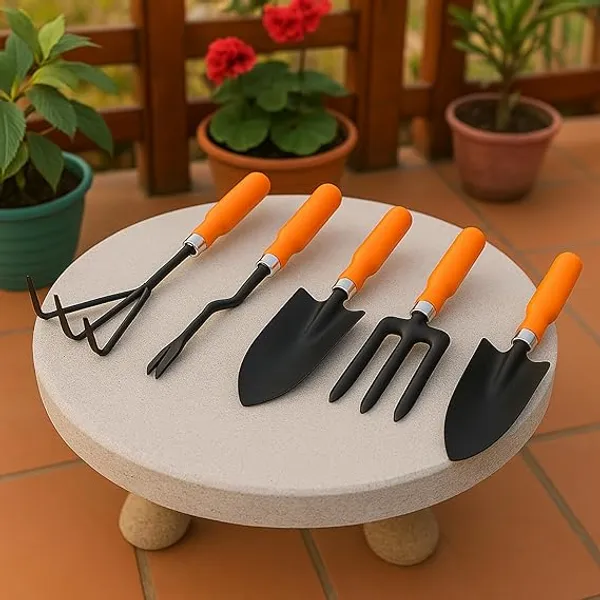 RSP_Candela_Gardening_Hand_Tools_Set_-_5_Pieces_(Cultivator,_Big_and_Small_Trowel,_Weeder,_Fork)_|_Tools_for_Home_Garden_|_Durable_Plant_Tool_Kit_|_Farming_Tools