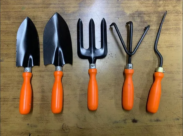 RSP_Candela_Gardening_Hand_Tools_Set_-_5_Pieces_(Cultivator,_Big_and_Small_Trowel,_Weeder,_Fork)_|_Tools_for_Home_Garden_|_Durable_Plant_Tool_Kit_|_Farming_Tools