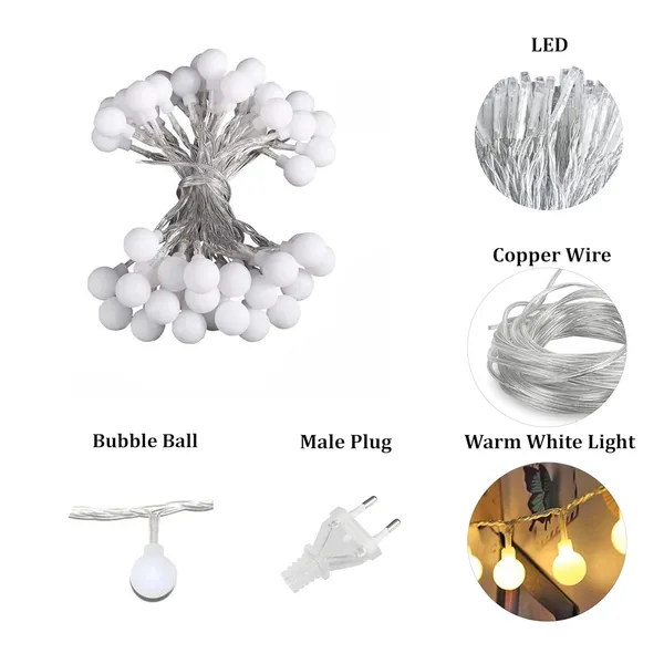 RSP_Candela_14_LED_3_m_Yellow_Steady_Ball_Rice_Lights._Warm_White__LED_Lights_for_Decoration,_Diwali_Lights_for_Bedroom,_Balcony,_Party,_Christmas,_Home,_Main_Door_&_Outdoor_Use