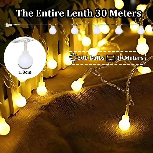 RSP_Candela_14_LED_3_m_Yellow_Steady_Ball_Rice_Lights._Warm_White__LED_Lights_for_Decoration,_Diwali_Lights_for_Bedroom,_Balcony,_Party,_Christmas,_Home,_Main_Door_&_Outdoor_Use