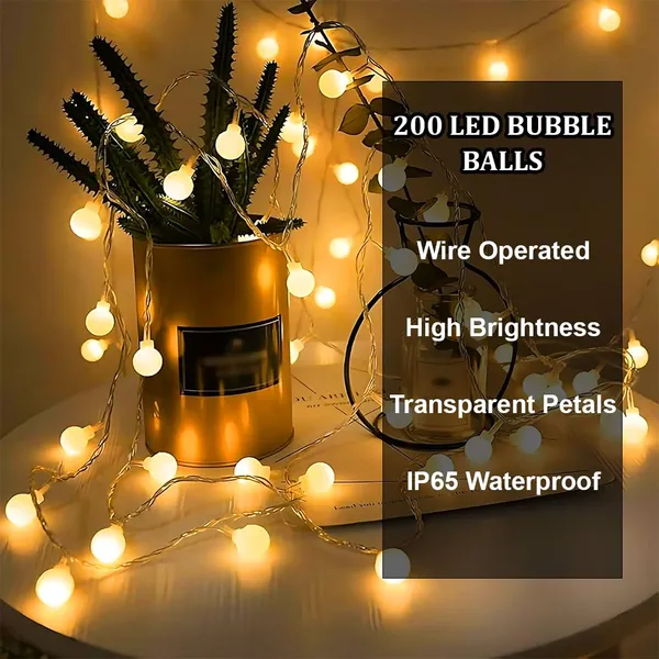RSP_Candela_14_LED_3_m_Yellow_Steady_Ball_Rice_Lights._Warm_White__LED_Lights_for_Decoration,_Diwali_Lights_for_Bedroom,_Balcony,_Party,_Christmas,_Home,_Main_Door_&_Outdoor_Use