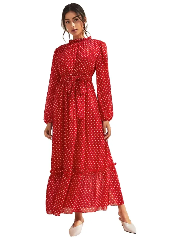 Red_Chiffon_Dress_for_Women