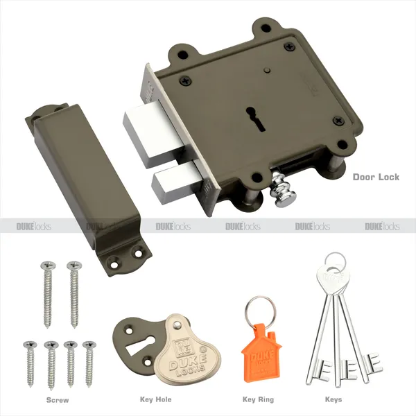 8_Lever_Door_Lock_(Grey,_Chrome_Finish)