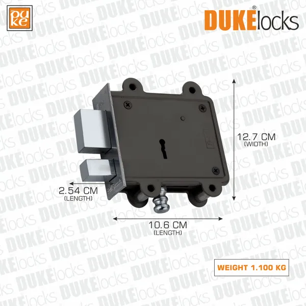 8_Lever_Door_Lock_(Grey,_Chrome_Finish)