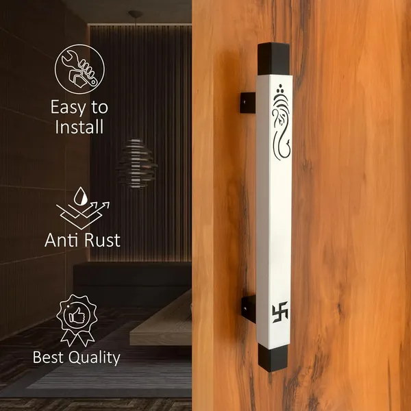 Pack_Of_2_Duke_Spiritual_Series_Ganesha_Door_Handle_With_Swastik_Symbol_Heavy_Duty_Main_Entrance_Door_Pull_Rust_Free_Modern_Hardware_For_New_Home_Renovation_Size_12_Inch