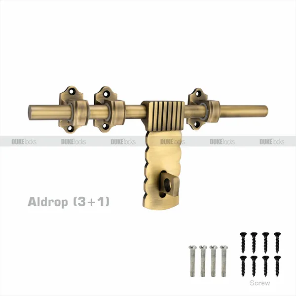 DUKE_Aldrop_Cloud_(3+1)_12_inch_Antique_Brass_Finish