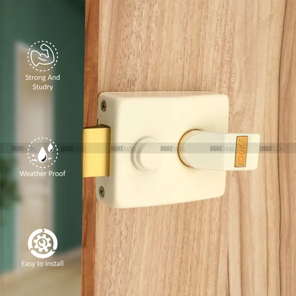 DUKE_Door_Latch_Lock_Ivory_Coated_Rim_Lock_1CK_3_Brass_Keys