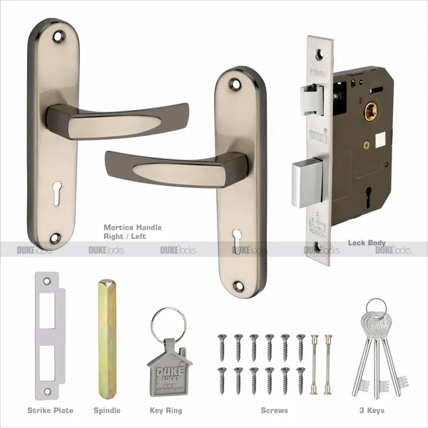 DUKE_Mortice_Door_Lock_Set_1030_BS_KY_Mortise__Door_Lock_Set_with_Lock_and_3_Keys_for_Home