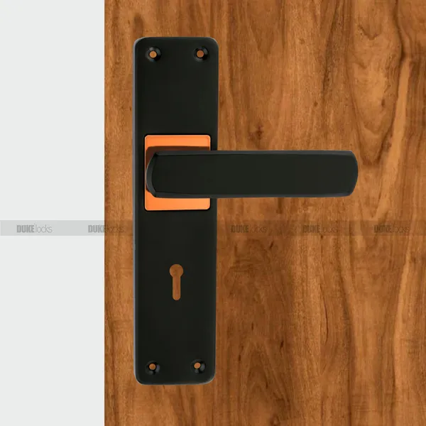 DUKE_Mortice_Door_Lock_Set_650_BLACK_BIG_(8_INCH)_200MM