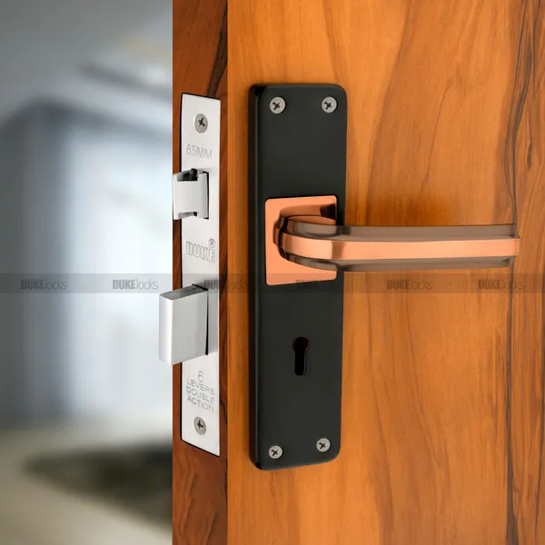 DUKE_Mortice_Door_Lock_Set_653_BLACK_BIG_(8_INCH)_200MM