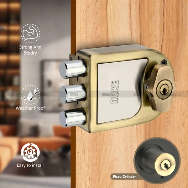 DUKE_TRIBOLT_FIX_CYLINDER_BOTH_SIDE_KEY__WITH_4_KEYS