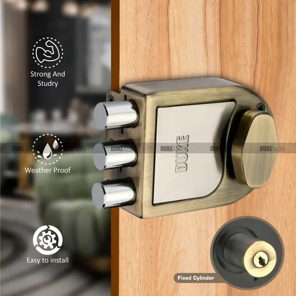 DUKE_TRIBOLT_FIX_CYLINDER_ONE_SIDE_KEY__WITH_4_KEYS