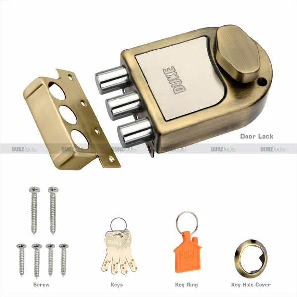 DUKE_TRIBOLT_FIX_CYLINDER_ONE_SIDE_KEY__WITH_4_KEYS