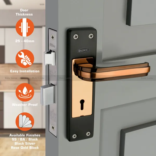 Duke_Door_Lock_Set,_Mortice_Handle_with_Lock_Body_|Premium_Handles_|_MH-653_Black_Rose_KY_|_Antique_Brass_|Weather-Proof_|25-40mm_Thickness|_Easy_Installation