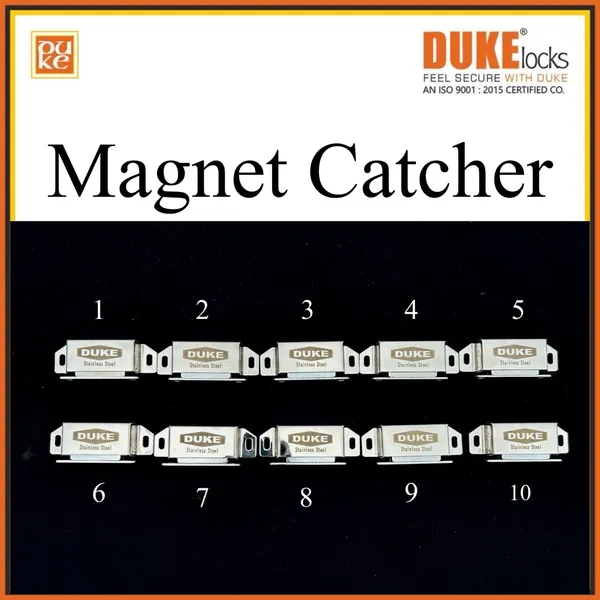 Duke_Stainless_Steel_Magnet_Catcher_With_Fitting_Screw_(Pack_of_10_Piece)