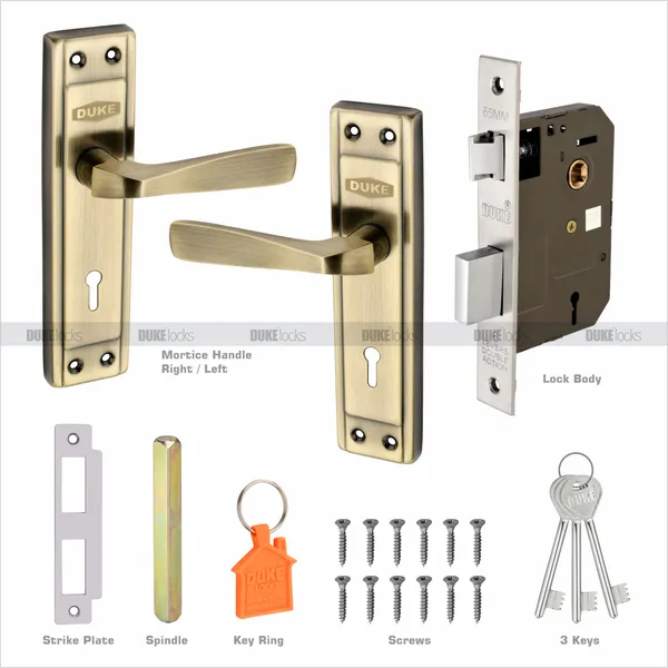 Duke_Antique_Finish_Mortice_Door_Lock_Set