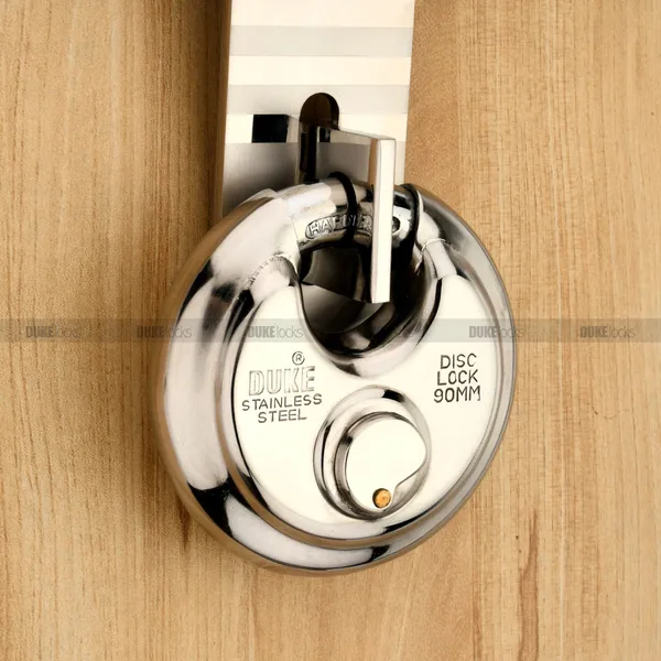 Disc_Lock_Ultra_90mm_Big_Size_Full_Stainless_Steel_(SS_304_Grade)_Body_3_Brass_Ultra_Dimple_Computerized_Keys_Hardened_Shackle_Round_Shutter_Lock