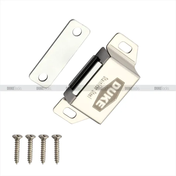 Duke_Stainless_Steel_Magnet_Catcher_With_Fitting_Screw_(Pack_of_10_Piece)