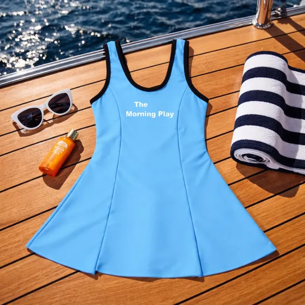 Blue_Polyester_Spandex_And_Nylon_Swimwear_For_Girls