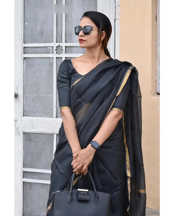 Black_Kota_Silk_Cotton_Saree