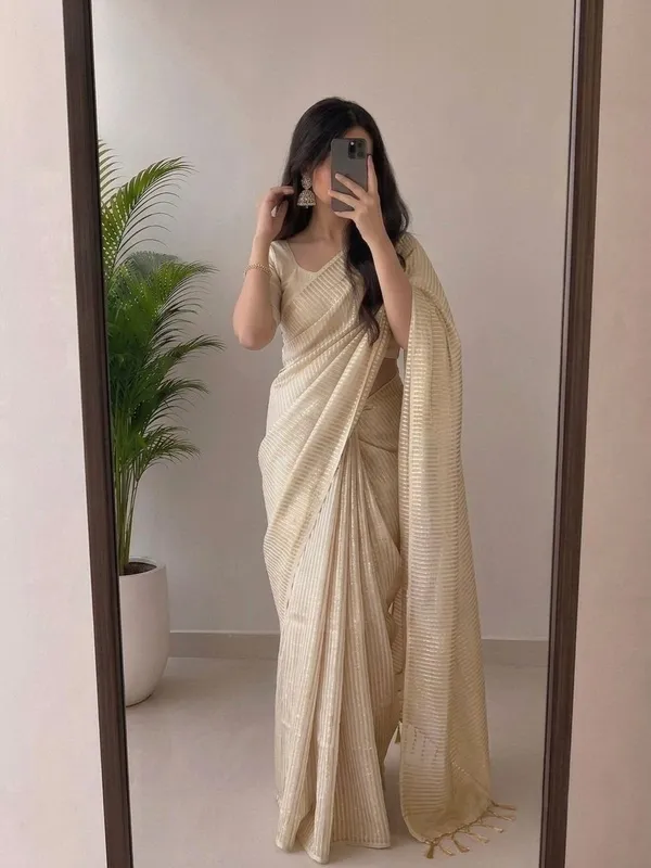 Ivory_Cream_Viscose_Silk_Saree_with_Silver_Zari_Stripes