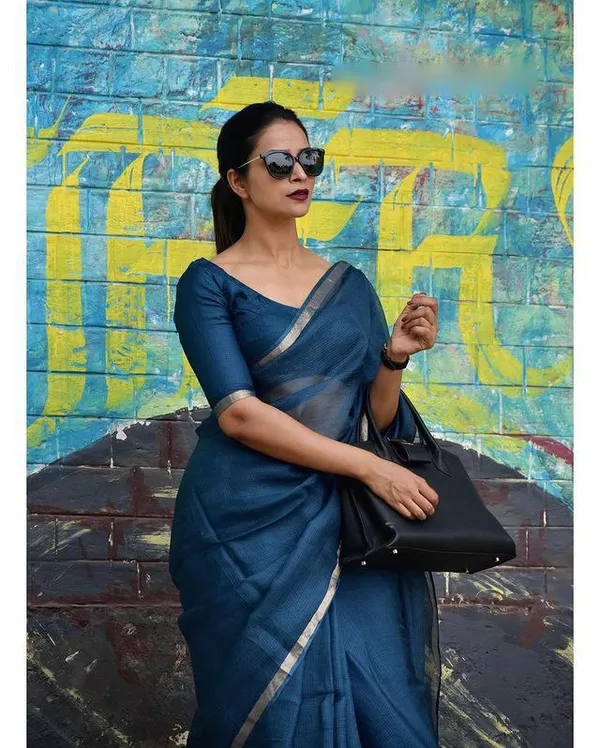 Prussian_Blue_Kota_Silk_Cotton_Saree