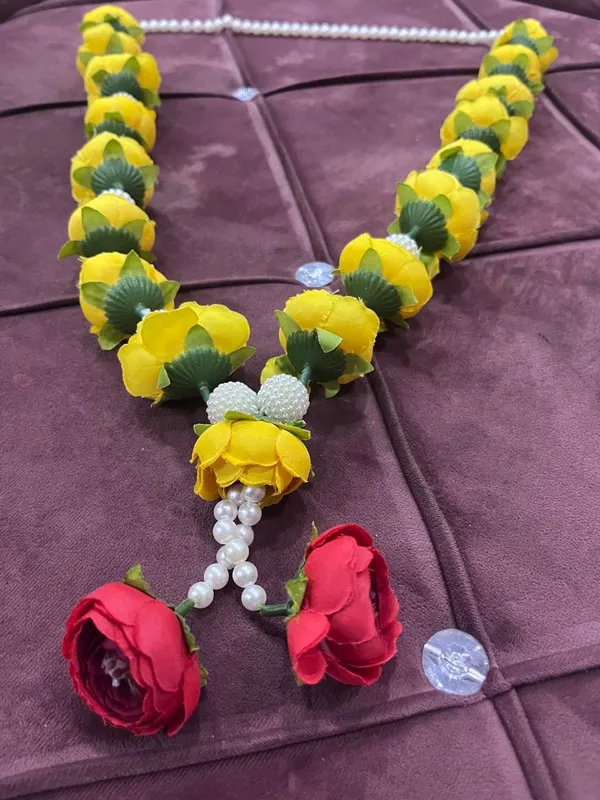 _Amazing_Designer_Artificial_Peony_Flower_Garland_|_Puja_Mala_|_for_Photo_Frames_&_God_|_Handmade_Garland_Artificial_Mala_|_for_Photo_Frame,_God,_Mandir_and_Temple_(Purple)