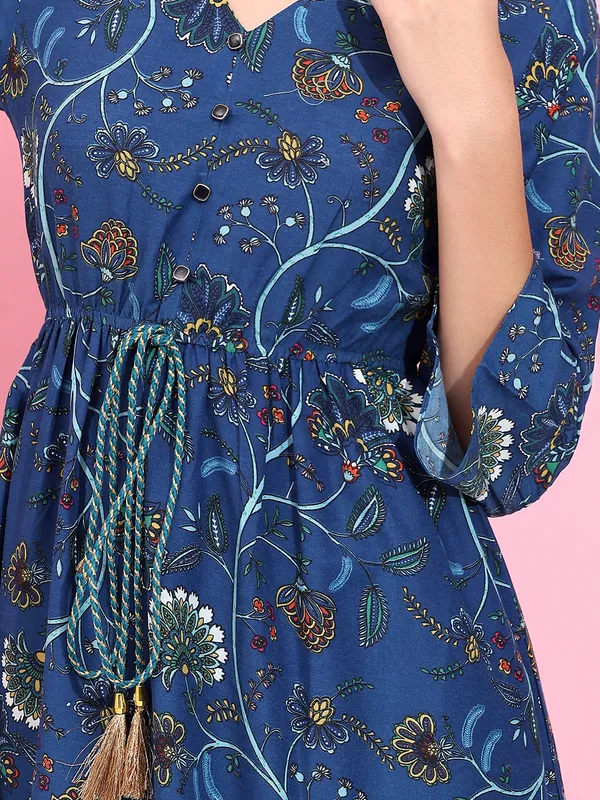 Fbella_Women_Printed_Ethnic_Midi_Dress