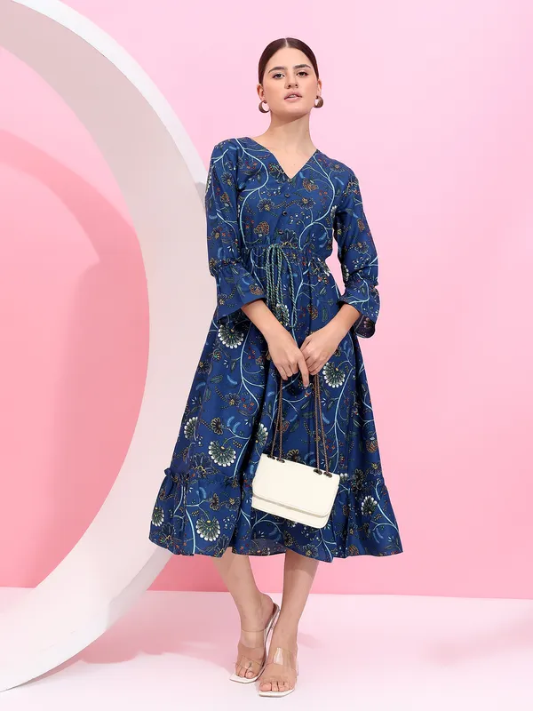 Fbella_Women_Printed_Ethnic_Midi_Dress