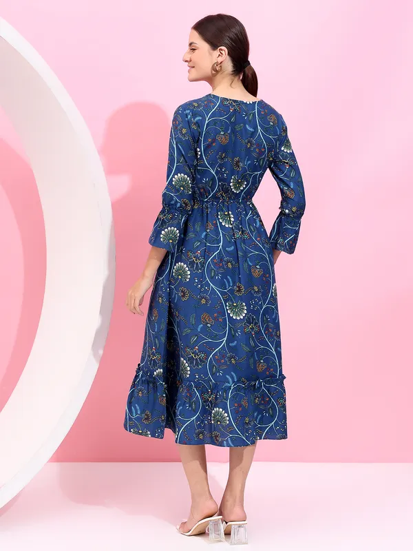 Fbella_Women_Printed_Ethnic_Midi_Dress